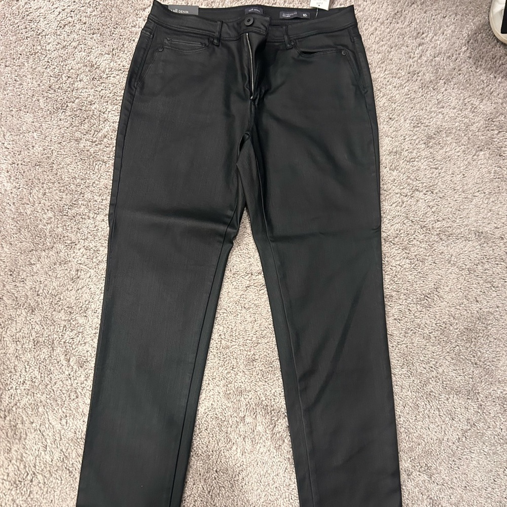 J. Jill Black Straight Leg Jeans